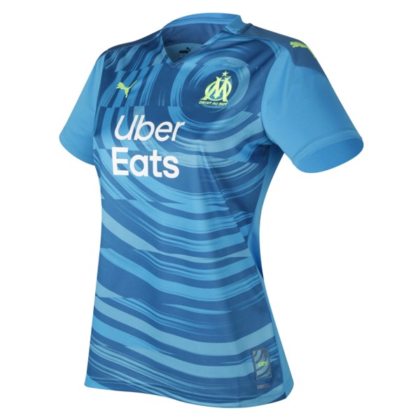 Camiseta Marsella Tercera equipo Mujer 2020-21 Azul